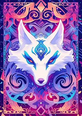 Kitsune Magic Card