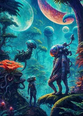 Otherworldly Alien Beauty