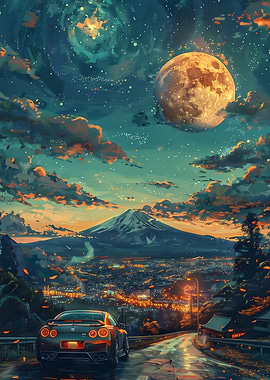 GTR R35 Starry Moon Japan