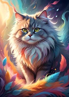 Cosmic Cat A Fantastical