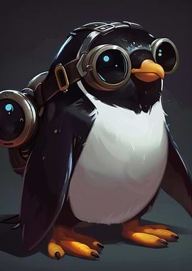 penguin funny animal