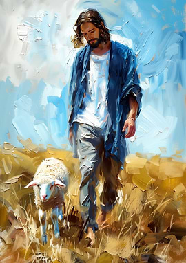 Modern Jesus Lamb