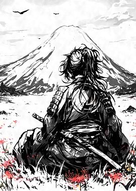 Samurai Ronin Black Ink