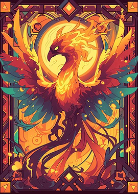 Phoenix Magic Card