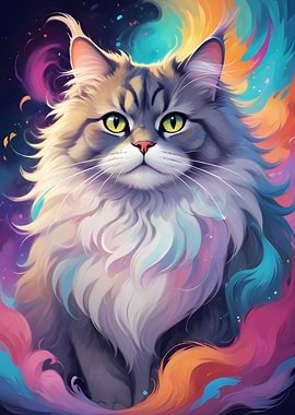Cosmic Cat A Fantastical