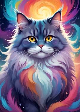 Cosmic Cat A Fantastical