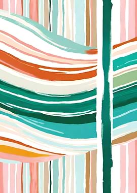 Modern Stiped Design