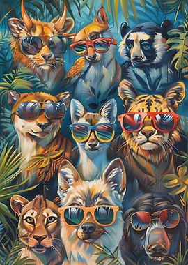 Cool Animals Sunglasses