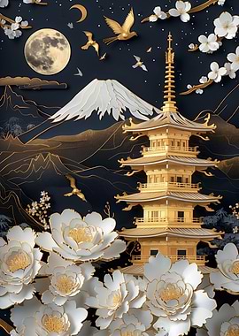 Abstract Bonsai Tree