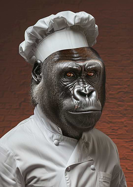 Gorilla in the Kitchen