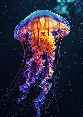 Blue Jellyfish