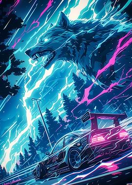 Lightning Super Car Wolf