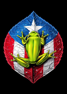 Puerto Rico Coqui Frog