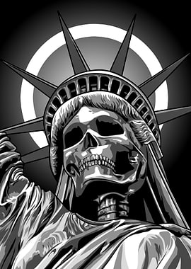 LIBERTY BLACK AND WHITE