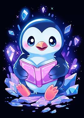 Penguin Neon Book