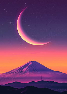 Moon Mountain Retro