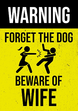WARNING FUNNY WIFE