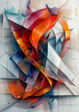 3d Geometric Abstract Art
