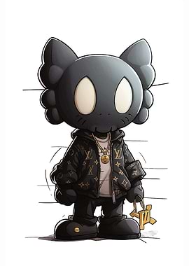 Kaws Hypebeast Cartoon