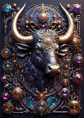 Steampunk Mighty Bull