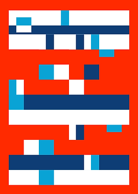 Bold Red Bauhaus Design