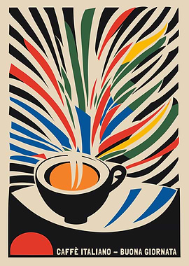 Caffe Italiano Poster