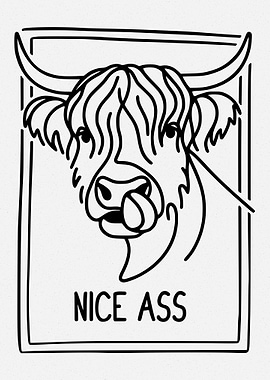 Cow Nice Ass Bathroom