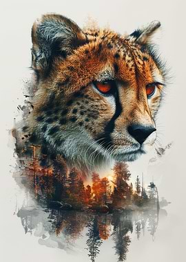 Cheetah portrait