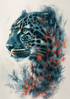 Leopard portrait