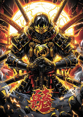 Lord of japanese Samurai