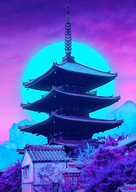 Neon Temple
