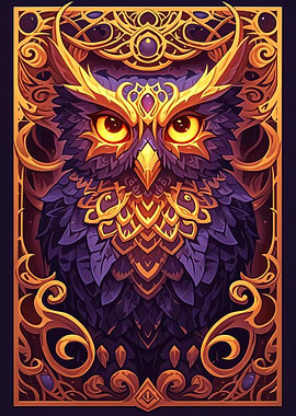 Owl Magic Card