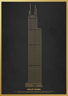 Willis Tower Gold