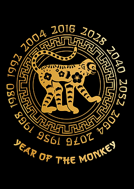 Chinese New Year Monkey