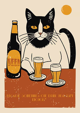 Beer cat