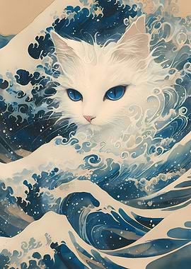Starry Wave Cat