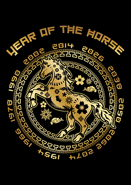 Chinese New Year Horse