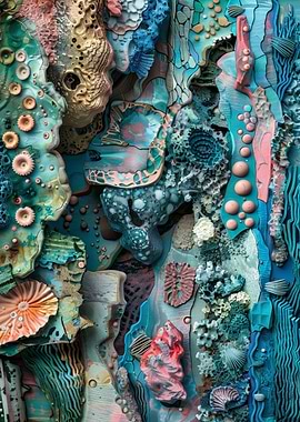 3D Underwater Collage