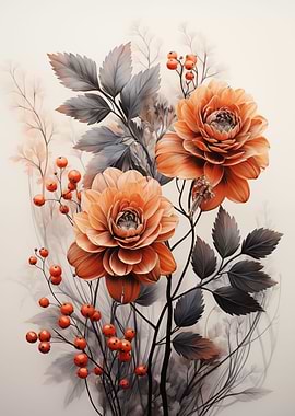 Flowers Botany Flora Art