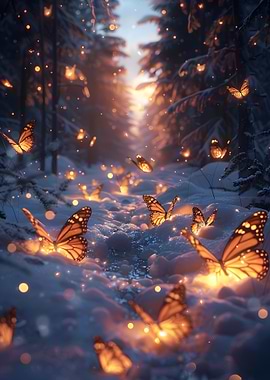 Snow Butterfly Wonderland