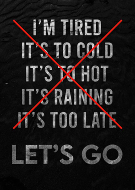 Motivational text Art