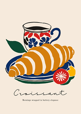 Coffee and Croissant
