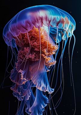 Blue Jellyfish