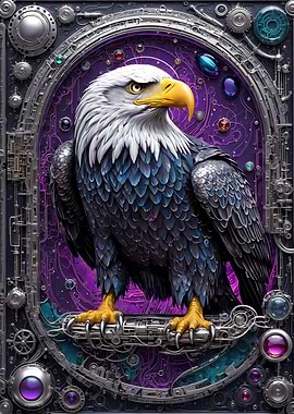 Steampunk Majesty Eagle
