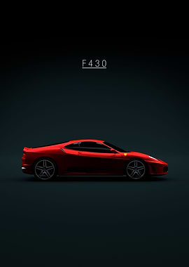 2004 Ferrari f430 Red