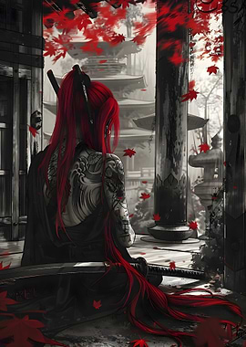 Crimson Samurai Solitude