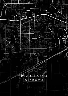 Madison Alabama City Map