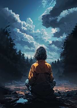 Bathed in Ethereal Light