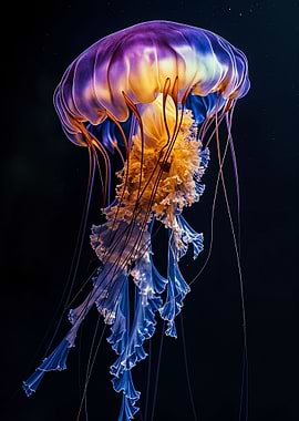 Blue Jellyfish