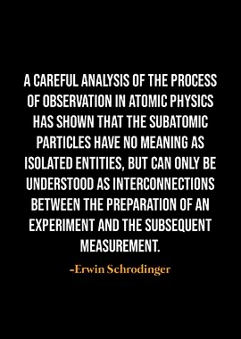 Erwin Schrodinger quotes